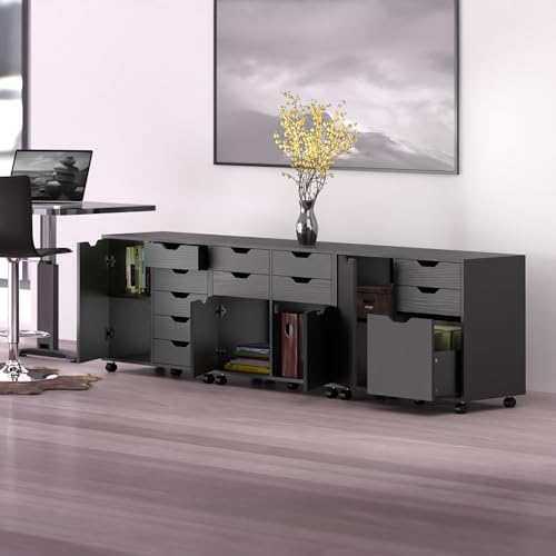 Winsome Halifax Storage Cabinet, Black