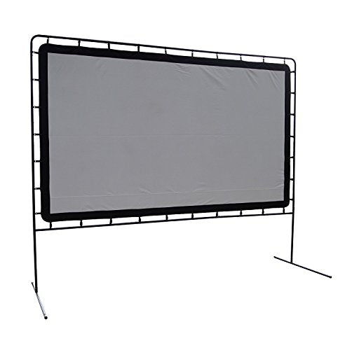 Camp Chef OS-144 Indoor or Outdoor Giant Movie Screen Movie Night, White (Pack of 2)