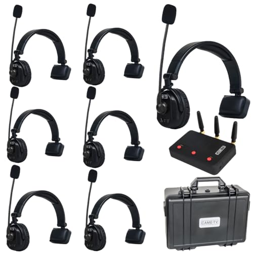 Came-TV Waero Wireless Intercom Headset System - 1200ft Range - Hardcase (7-KIT)