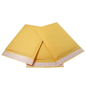 HGP #0, 6" x 10", 1000 Pack, Kraft Bubble Mailers Padded Shipping Envelopes Self Seal