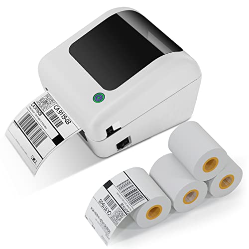 Thermal Label Printer, JADENS Thermal Shipping Label Printer, 4×6 Label Printer for Shipping Packages Postage Home Small Business, Compatible with Ebay, Etsy, Amazon, FedEx, UPS, Shopify