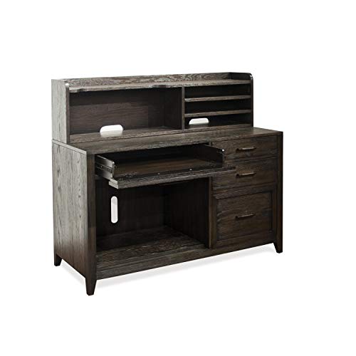 Riverside Furniture Vogue 48" Hutch in Plymouth Brown Oak