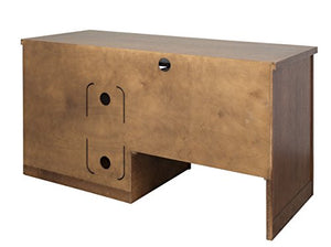 Martin Furniture Mission Pasadena Single Pedestal Computer Desk