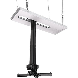 Crimson AV JKS-11A Suspended Ceiling Projector Kit with JR Universal Adapter and 6 to 11 Inches Adjustable Drop