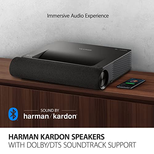 ViewSonic Certified Refurbished X2000B-4K-S Ultra Short Throw 4K UHD Laser Projector
