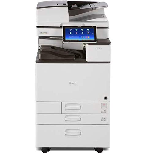 Ricoh Aficio MP C3504 Color Multifunction Copier - 35ppm Copy, Print, Scan, Auto Duplex, 2 Trays and Stand.