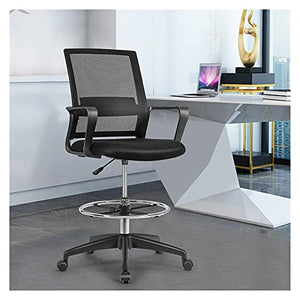 None Office Chair Drafting Chair Tall Adjustable Height/Footrest