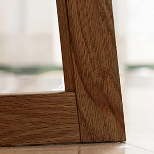 BinOxy Freestanding Coat Rack Wood Floor-Type Storage Shelves - 120cm