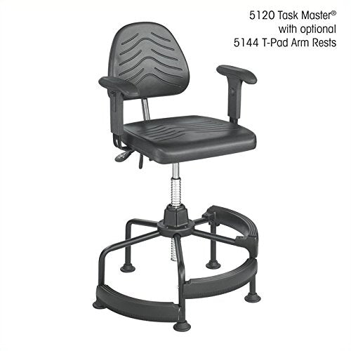 Scranton & Co Deluxe Drafting Chair in Dark Gray