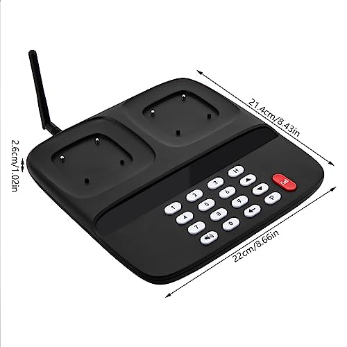 BILPIKOGoo Restaurant Pager System - Long Distance Pagers for Social Distancing (2624-3280ft)