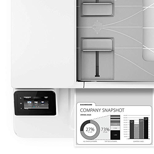 HP LaserJet Pro M227fdw All-in-One Wireless Laser Printer, Amazon Dash replenishment ready (G3Q75A), White, Large