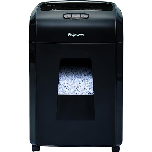Fellowes Microshred 94MC 20-Sheet Small Office Micro-Cut Shredder, Black
