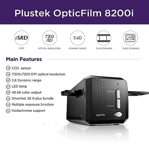 CHROX Automatic Film & Slide Scanner - Wide Application Support & Professional Restoration