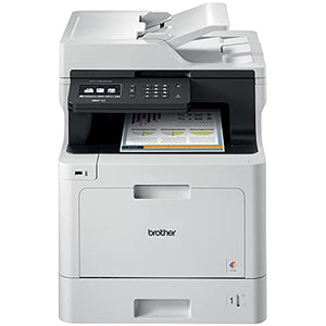 Brother MFC-L8610CDWB All-in-One Color Wireless Laser Printer for Home Office - Print Copy Scan Fax - 3.7" Touchscreen, 33 ppm, 600 x 2400 dpi, Duplex Printing, 50-Sheet ADF - Tillsiy Printer Cable