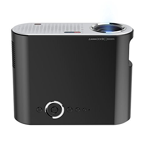 Portable Video Projector,Umootek GP90 Home Theater LCD Projector HD 1080p use at Home Theater/Entertainment/Movie/Party/Game with HDMI/VGA interface for Computer/Laptop/iPad/Smartphone