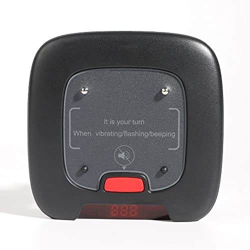 AGJ Restaurant Pager System Wireless Calling System 20 Pagers - Beeper Buzzer Vibration Flash