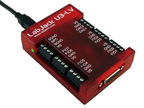 U3-LV USB DAQ Device with 16 Flexible I/O for Analog 0-2.4V and Digital Data Acquisition of Sensors, Relay Control, Automation and Timers