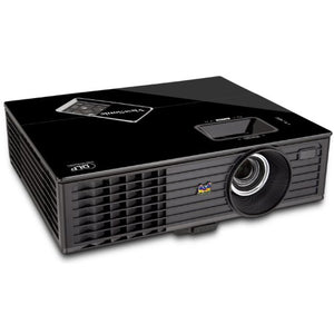 ViewSonic PJD5126 300-Inches 720i SVGA DLP Projector with 2700 ANSI Lumens,4000:1 Contrast Ratio,120Hz/3D-Ready, Integrated Speaker and Smart ECO - Black