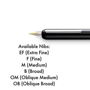 LAMY dialog 3 Fine Nib Fountain Pen with Converter Z27 Black