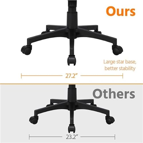 Adjustable Ergonomic Mesh Swivel Office Chair Brown