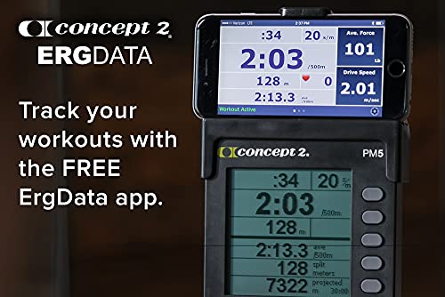 Concept2 Model D Indoor Rowing Machine with PM5 Performance Monitor, Black