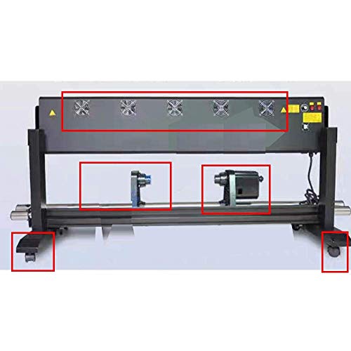MTGJFDDFO Professional Inkjet Printer Heater Dryer Roll Paper Take-up System (Color: G 120cm)