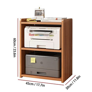 Printer Stand Printer Stand Office Desktop Multi-Layer File Storage Rack Home Multi-Function Printer Rack Heavy-Duty Printer Shelf Printer Stand for Desk (Color : B)