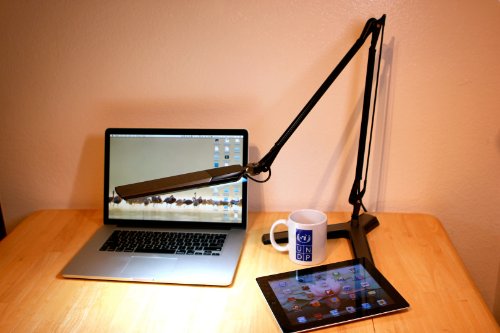 Vector 2800 by Lumiy - Black LED Desk Light Table Lamp