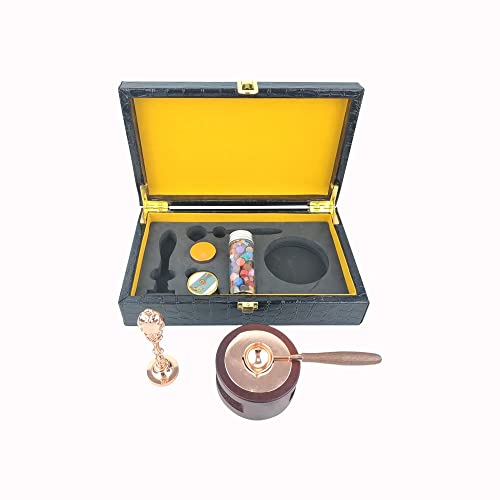 Personalized Wedding Invitation Sealing Wax Stamp Set Spoon Furnace