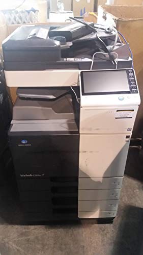 Konica Minolta BizHub C364e Color Laser Multifunction Copier - 36ppm, Tabloid, Copy, Print, Scan, 2 Trays, Cabinet (Certified Refurbished)