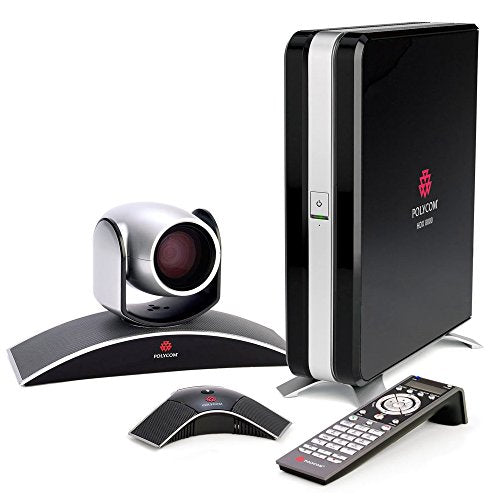 Polycom HDX 8000 1080 + 4-site Multi-point License Pre-loaded Bundle with EagleEye PTZ Camera, Mic Array, and Remote 7200-23160-001