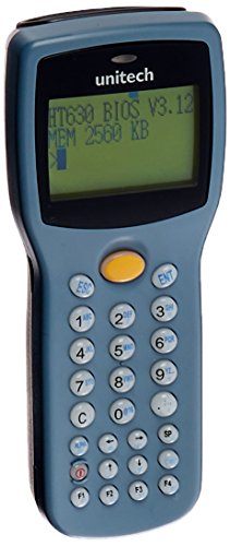 Unitech HT630-9000BADG HT630 Mobile Computer, 2.5MB RAM, Laser, Batch, DOS, Battery, USB Cable, Power Adapter