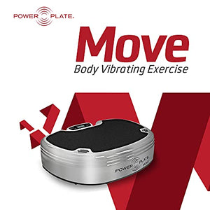 Power Plate Move, Vibrating Exercise Platform, Versatile Full Body Workout, Red