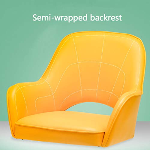 TGO Modern Accent Armchair Lounge Chair Classic Desk Computer Chair Office Chair Sofa Chair Video Game Chairs Steel Foot Base Rotatable