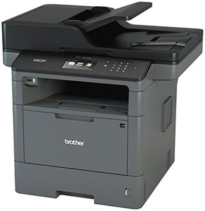 Brother Monochrome Laser Printer, Multifunction Printer and Copier, DCP-L5650DN, Flexible Network Connectivity, Duplex Print Copy Scan, Mobile Device Printing, Amazon Dash Replenishment Enabled