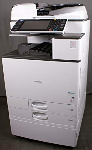 Ricoh Aficio MP C4503 Color Laser Multifunction Copier - A3/A4, 45 ppm, Copy, Print, Scan, Network, Auto Duplex, 2 Trays, Stand