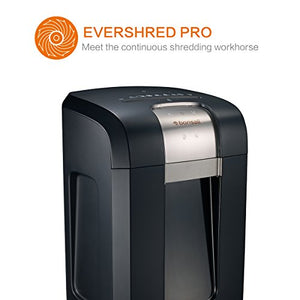 Bonsaii EverShred Pro 3S30 18-Sheet Cross-Cut Heavy Duty Shredder with 240 Minutes Running Time, 7.9 Gallons Pullout Wastebasket and 4 Casters, Black