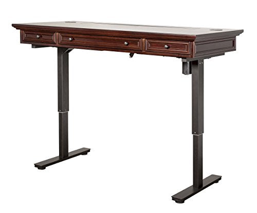 Martin Furniture MV384T-KIT Mount View Electric Sit/Stand, Brown