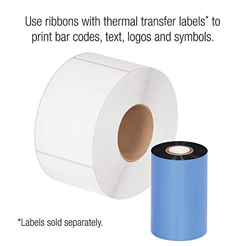 Aviditi THT127 Datamax Thermal Transfer Ribbons, Wax, 4.02" x 1181', Black (Pack of 24)