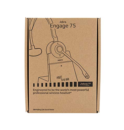Jabra Engage 75 Mono Wireless Professional UC Headset (Renewed)