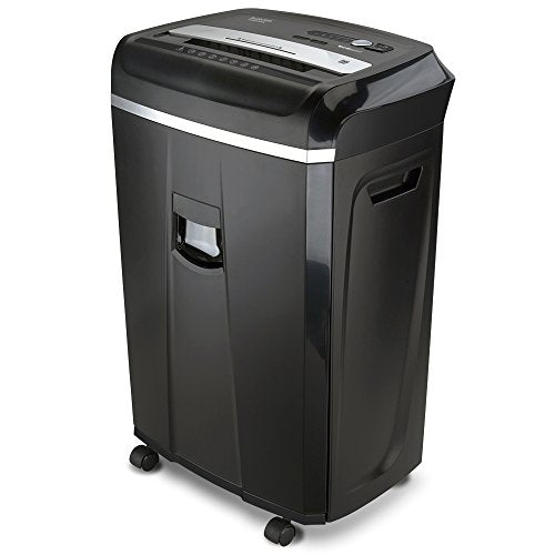 Aurora Anti-Jam 20-Sheet Crosscut CD/Paper and Credit Card Shredder, 7-Gallon pullout Basket, 60 Minutes Continuous Run Time