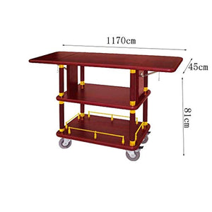 TONPOP Storage Cart Drink Dedicated Trolley