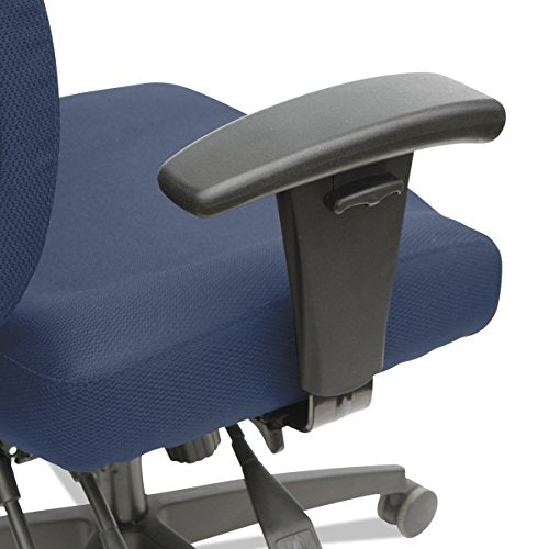 Alera ALEHPM4202 Wrigley Series High Performance Mid-Back Multifunction Task Chair, Blue
