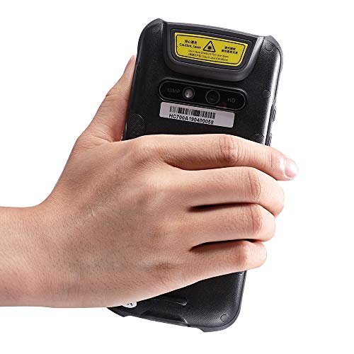 Android Rugged Terminal NFC MUNBYN Industiral Moblie PDA with 2D QR Zebra Barcode Scanner with 4G WiFi GPS BT Wireless Data Collector Support Loyverse POS Software, WMS