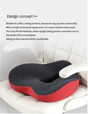 GIENEX Seat - Memory Foam Sit Bone Relief Cushion