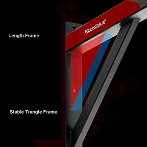 Wall Mount Pull-Up Bar Strength Training Equipment Chin Up Bar for Home Gym 440 LB Weight Capacity