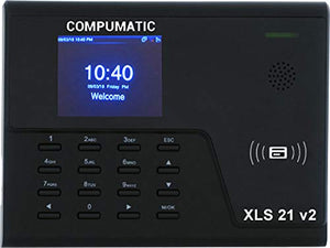 Compumatic XLS 21 v2 PIN Entry and RFID Proximity FOB Time Clock System, WiFi, CompuTime101 Software Included, 0 NO Monthly Fees!!