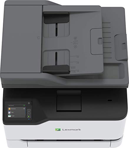 Lexmark MC3426i Color Laser Multifunction Wireless Printer with Print, Copy, Scan and Cloud Fax Capabilities, Plus Full-Spectrum Security and Print Speed up to 26ppm (40N9650), White, Small