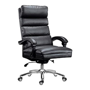 CBLdF Ergonomic Office Chair with Multi-Segment Backrest and Adjustable Height Tilt - Black