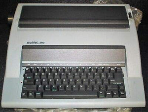 Around The Office Swintec Self Correcting Typewriter with Dust Cover and Extra Ribbons & Correction Tapes
